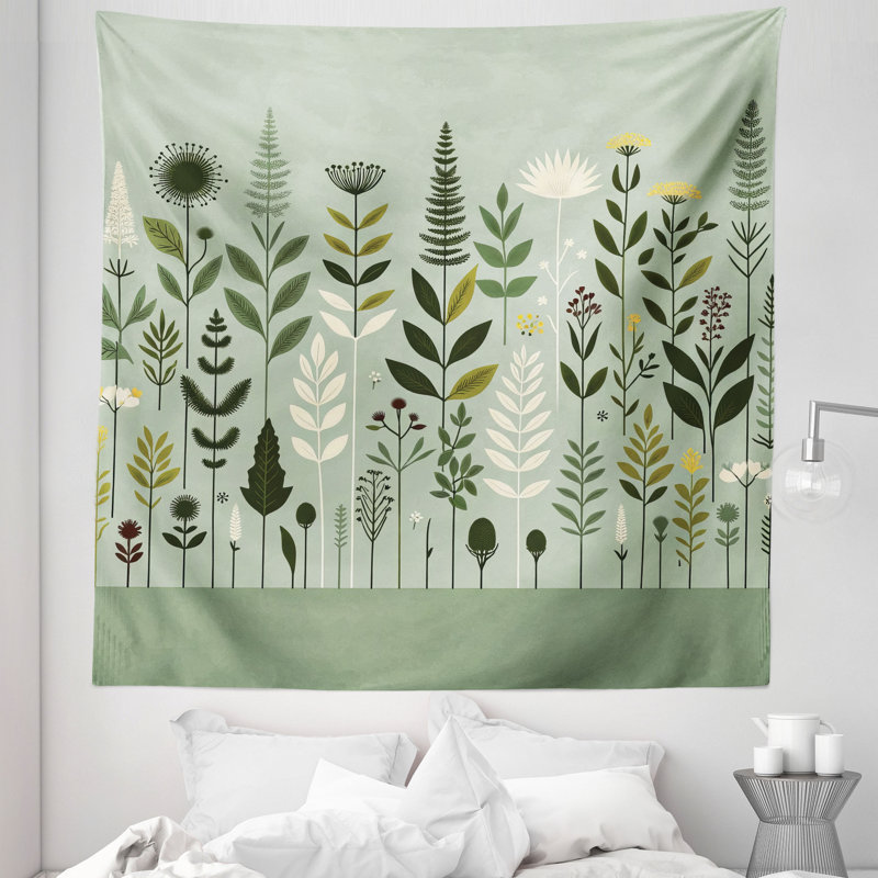 Tapisserie en microfibre, H 88 po x l 88 po
