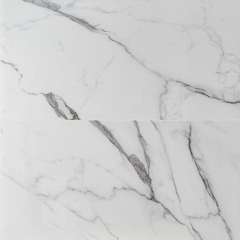 Dreamstone 24X48 Polished Porcelain Tile, Statuario Valley Polished