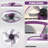 Ceiling Fans with Lights Dimmable LED Embedded installation of thin modern ceiling fans(Purple)-2050566355