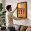 Lobster Trio Pop Art - Framed Print-609696594-609696599