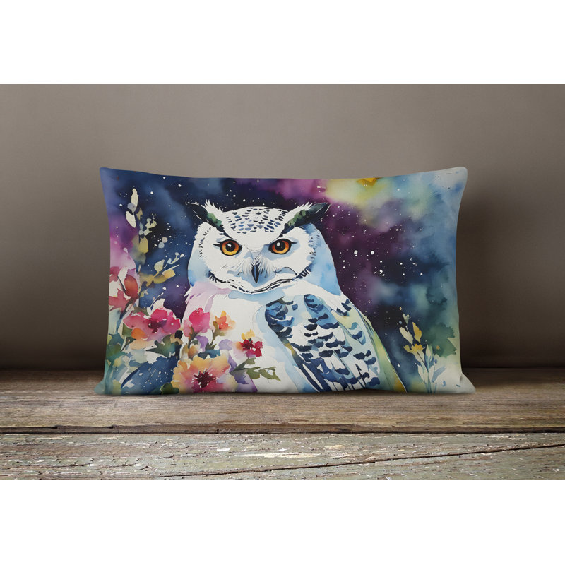 Snowy Owl Throw Pillow