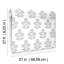 Papier peint Souci Grey Marigolds-1003025545