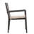Stackable Dining Chair, Multi Brown, With Cushion, Weather , 26.82" D, No Assembly Needed Stackable, 35.93" H, Required