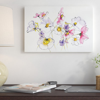 Cosmos Cosmos Painting Print on Wrapped Canvas