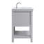 Meuble-lavabo simple 36 po Pelaghia-57367889