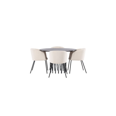 Nivaldo 4 - Person Dining Set