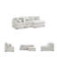 Canapé modulaire 3 pièces avec méridienne Snodoodle-2137916685
