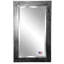 Miroir mural rectangulaire en bois