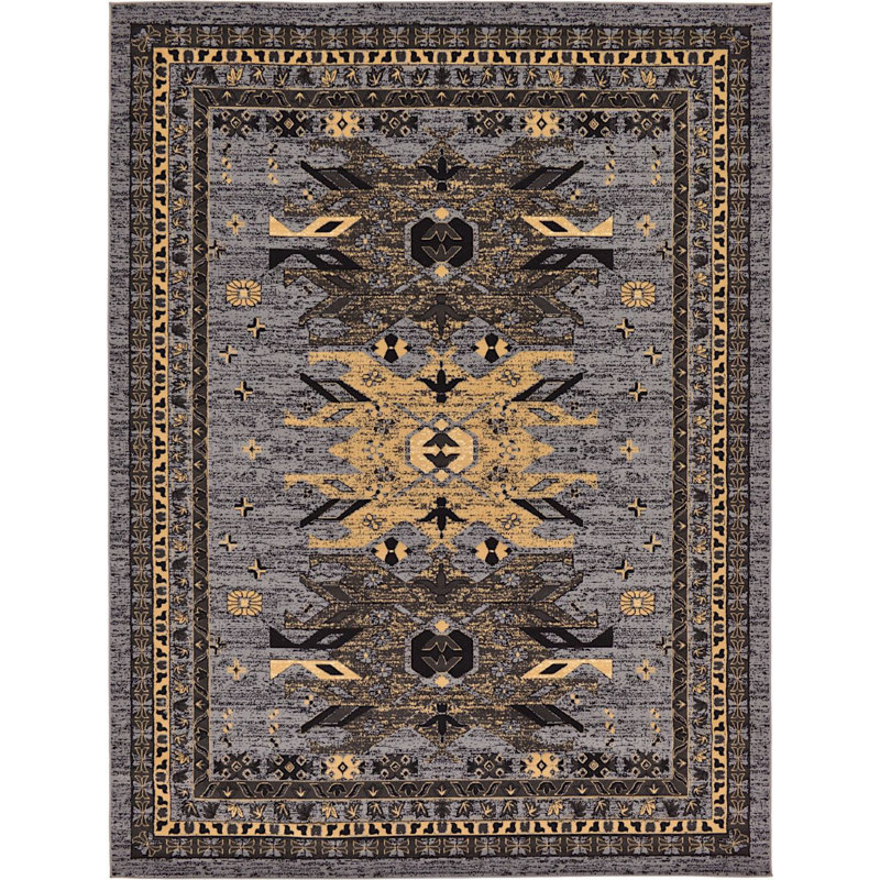 Tapis gris Adonnis, Rectangle 7 pi x 10 pi