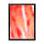 Impression noire sur toile encadrée sélectionné