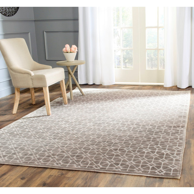 Tapis en laine et viscose Keiondre, Rectangle 6 pi x 9 pi