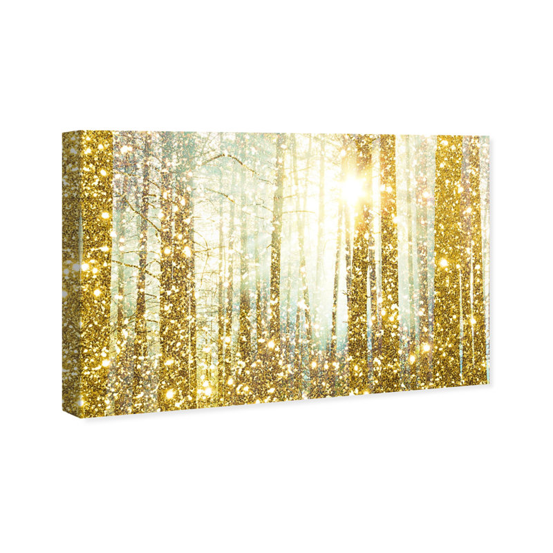 « Magical Forest » par Oliver Gal - impression d'art graphique, H 36 po x l 54 po, Toile