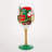 Lolita Wine Glass Santa's Chuggin' Alone