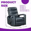 Fauteuil inclinable et pivotant Ultimate Relaxation-1231900881