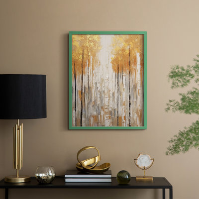 ABSTRACT Series CMXLIV Framed Print - Solid Wood
