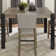 54 In. Square Counter Table With 4 Counter Stools