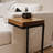 C Shape Rustic Side Table-1197551588-1197551587