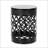 Outdoor Metal End Table - Large, Durable Powder-Coated Iron With Elegant Iron Cut Design For Modern Spaces.-1830818399