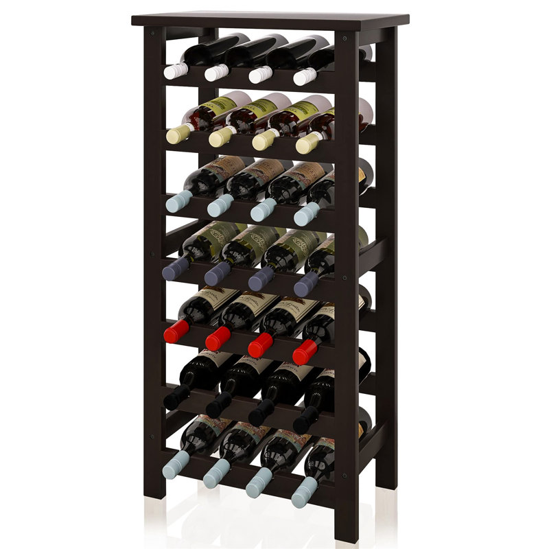 Jenai Wine Bottle Rack, Brown