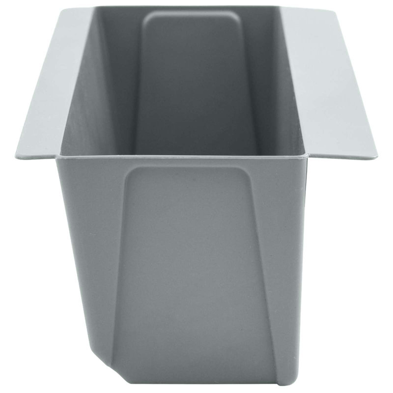Planter, 9.5cm H x 36cm W x 13.5cm D, Light Grey
