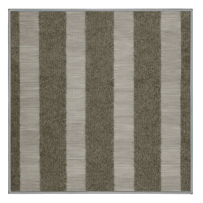 Machine Washable Checkered Gray Area Rug