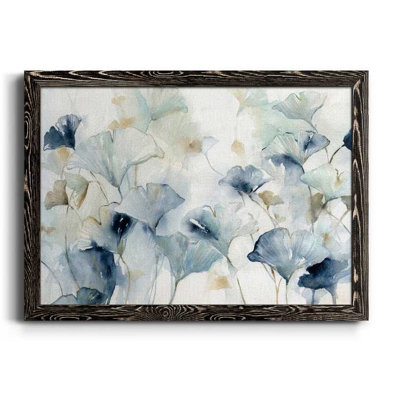 Glorious Ginkgo - cadre photo sur toile, H 17 po x l 20 po x P 1,5 po, Noir