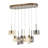 8 - Light Silver Kitchen Island Pendant