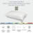 Exquisite Hotel Cotton Windowpane Pillow, Firm Density-69929303