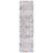 Evangelyn Geometric Blue Rust/Ivory Area Rug-71752329
