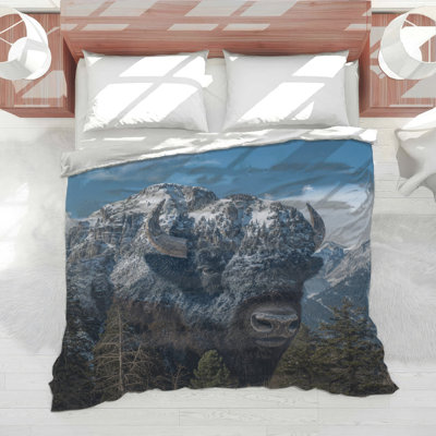 Édredon Mountain Bison Illusion