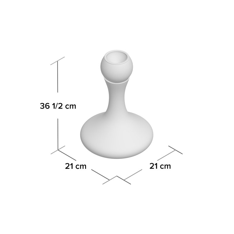 Final Touch Twister Aerating Wine Decanter 0.75L