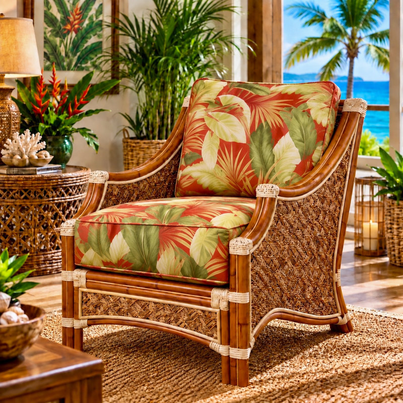 Fauteuil de 30,75 po de large Schmitz, Polyester Baja citron