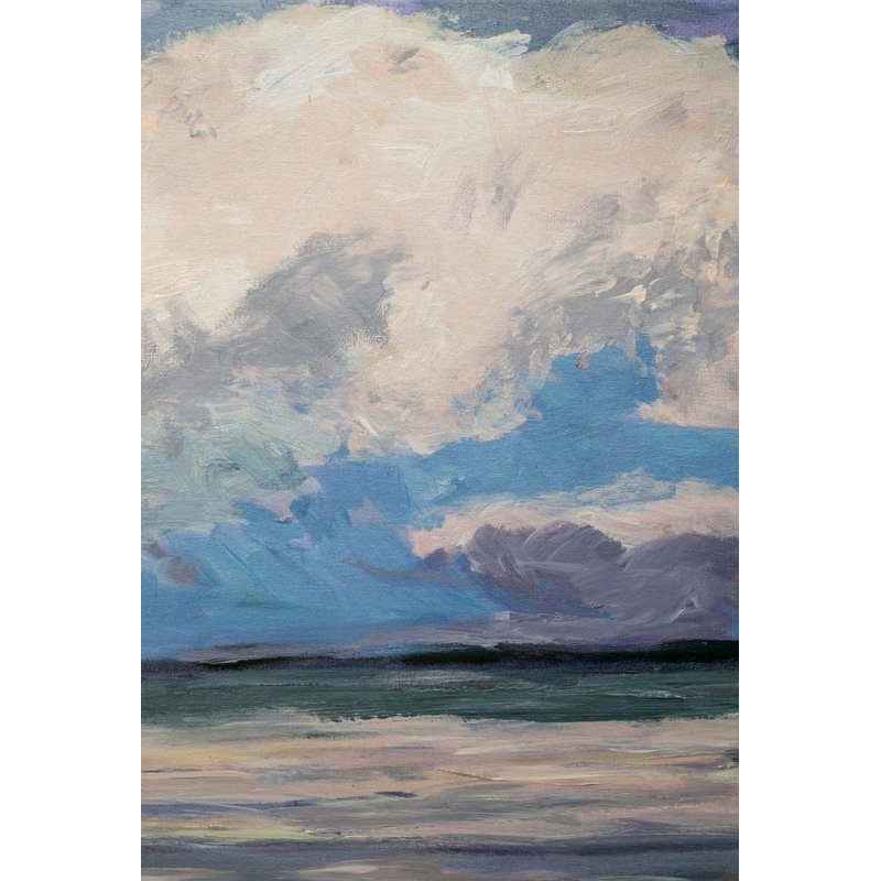 Celadon III by John Beard, Wrapped Canvas, 48" H x 36" W x 1.5" D