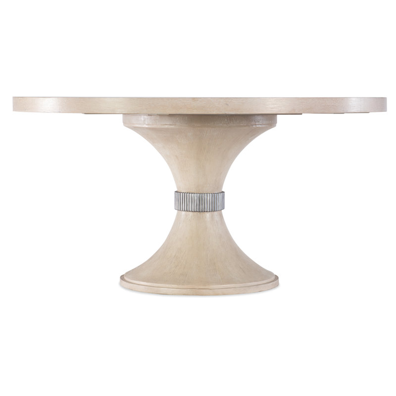 Nouveau Chic Round Pedestal Dining Table