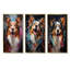 Papillon Prance - ensemble de 4 décorations murales pour chien-1075660114-1075660115