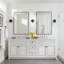 Éclairage pour meuble-lavabo à intensité variable Keston-391886211-391886215-391886236