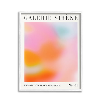 «Bold Ombre Motif» par Victoria Barnes sur toile