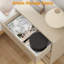 Ensemble de chambre 3 pièces comprenant un lit king-size capitonné en chenille avec 4 tiroirs et des tables de chevet avec éclairage DEL et station de recharge.