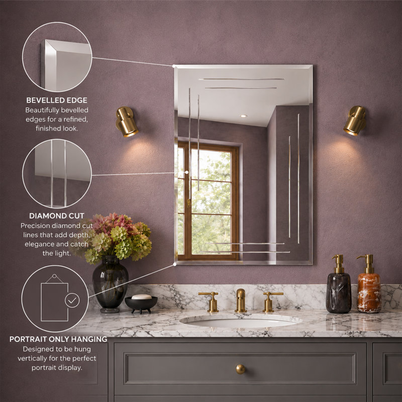 Amrico Rectangle Mirror