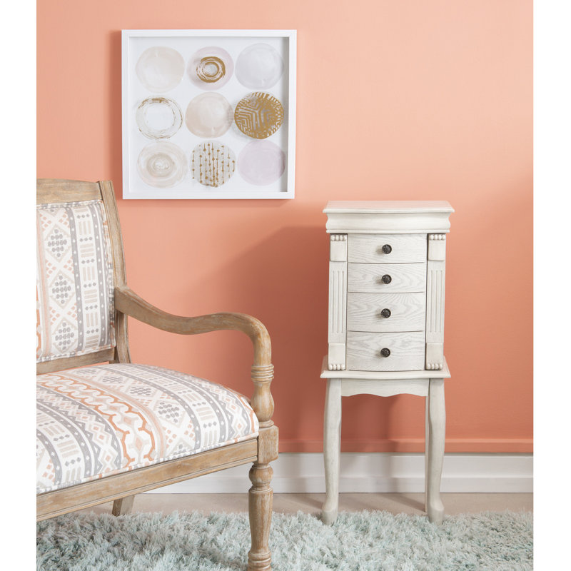 Armoire à bijoux avec miroir Burkett