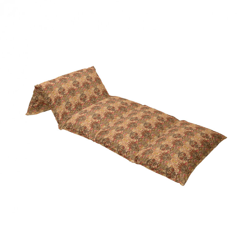 Housse de coussin d'extérieur à motif africain, H 2 po x l 27 po x P 88 po