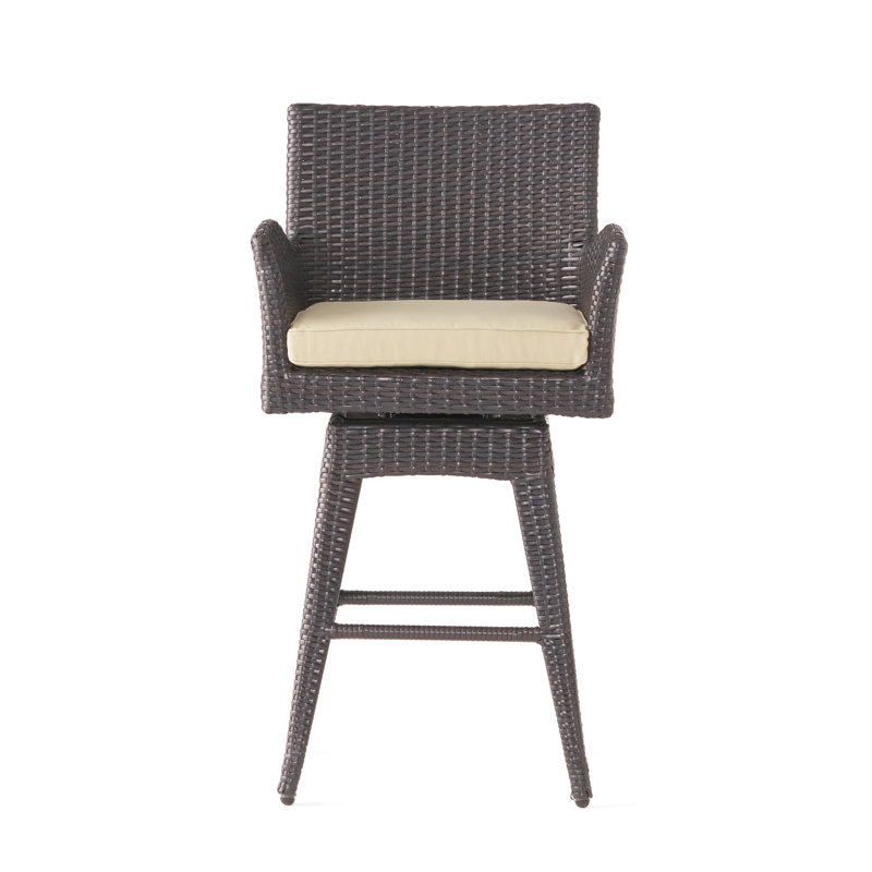 Multi pivot pour espaces extérieurs avec rembourrage beige - Coussin moderne et confortable