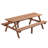 Solid Wood Picnic Table-816056086