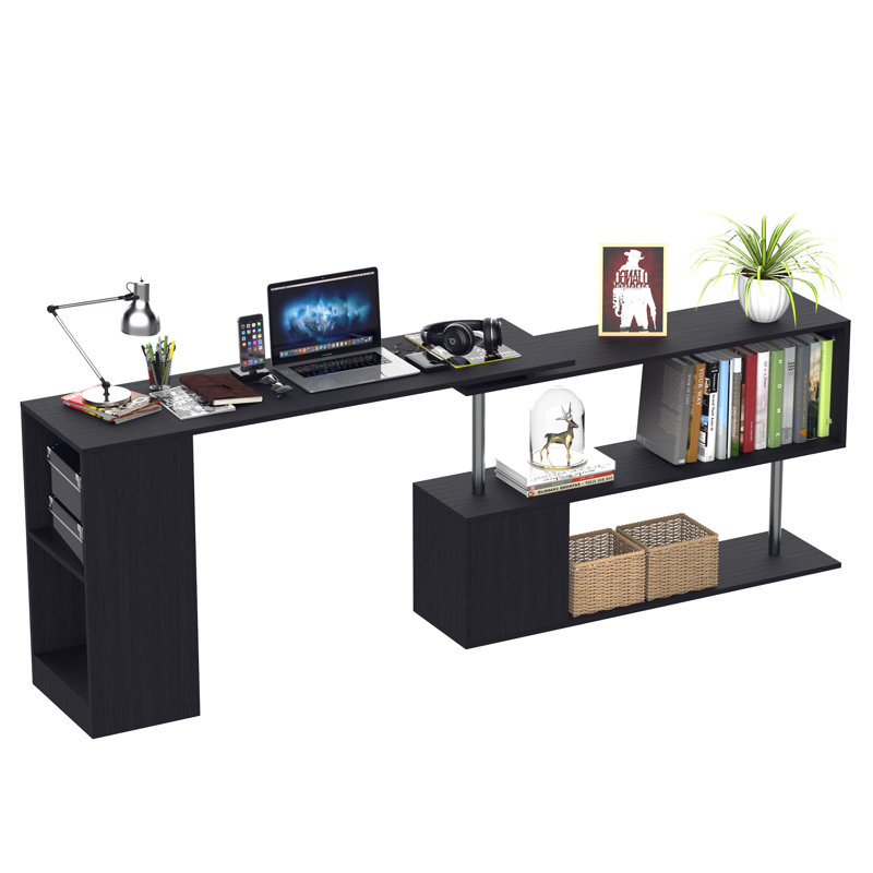 Bertram Computer Desk, Black