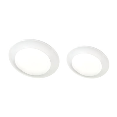 Disc Acrylic LED Flush Mount