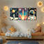 3 Piece Wrapped Canvas Print-969455590