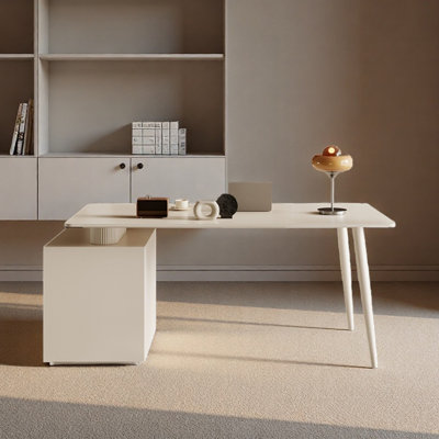 Granite slab desk student home study table