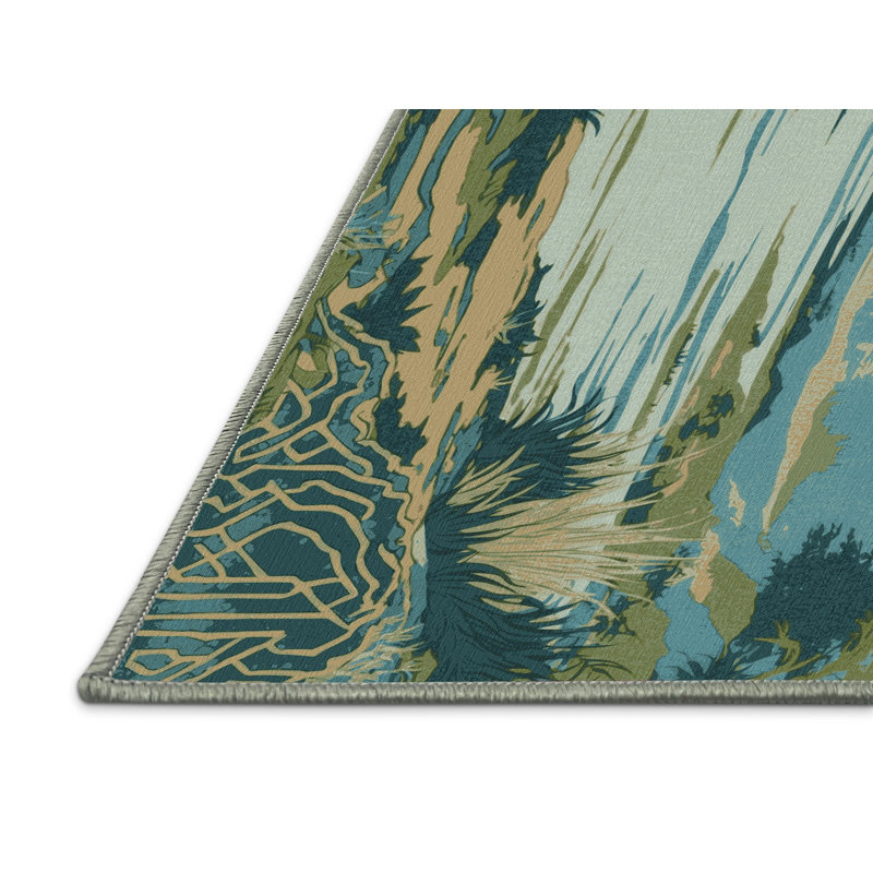 Tapis Echoes Of Hyrule, Rectangulaire 2 pi x 3 pi