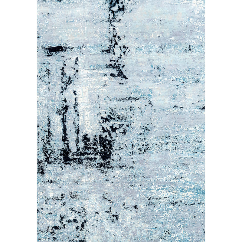 Aurora Hand Woven Silk and Wool Area Rug