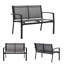 Dera 4 - Person Patio Dining Set Rectangular Table-527788258